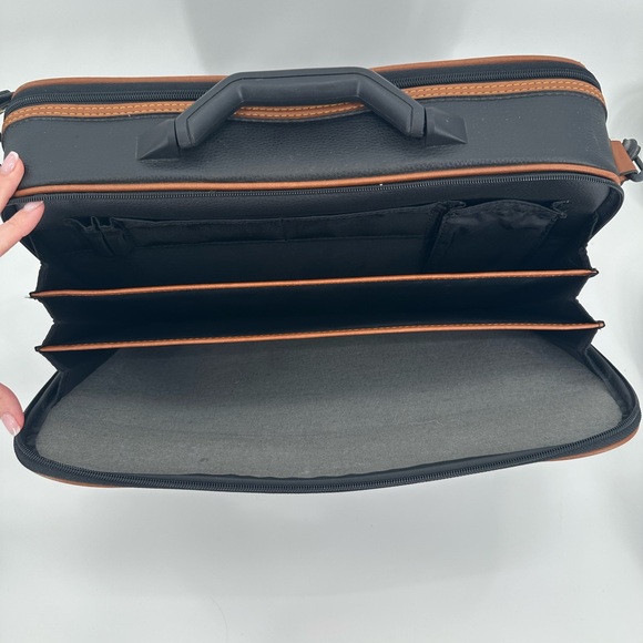 Samsonite Black And‎ Brown Briefcase Lock And Key - Picture 4 of 9